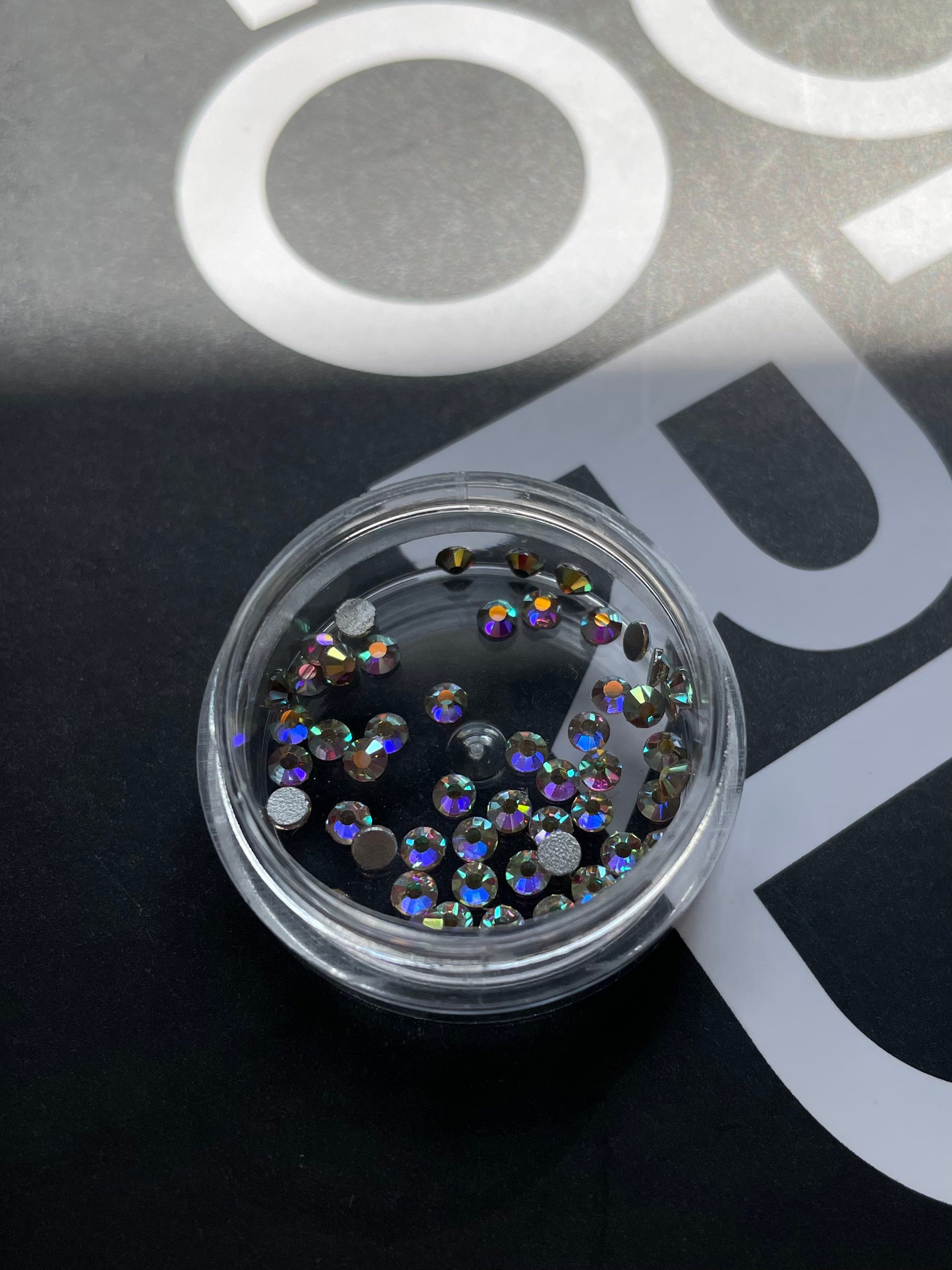 1440pcs Tooth Gems Preciosa® Crystal Pixie Dust AB Crystal Lead-free Gems  Nonhotfix Designs Foiled Rhinestones -  Israel