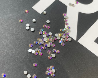 Mini Iridescent Swarovski Tooth Gems