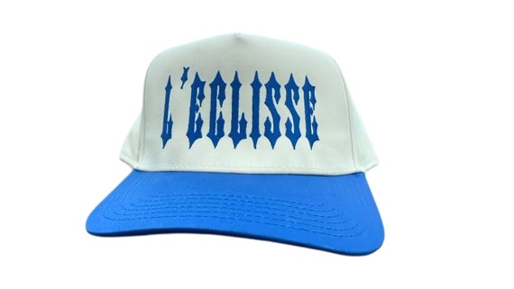 SOLD OUT!! L'Eclisse Embroidered Two Tone Snapback Cap (goes hard)
