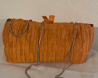 Orange crossbody bag