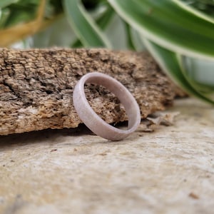 Handmade Deer Antler Ring: Unique Wedding Band, Hunting Gift