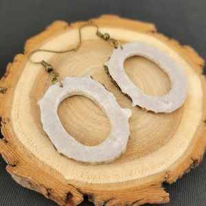 Gewei oorbel massief stuk herten cadeau natuur sieraden herten hoorn rodeo partij vrijgezellenjacht aanwezig rustieke rancher sieraden cowgirl cadeau
