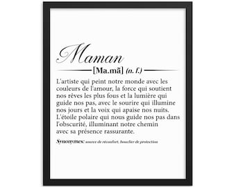 French Mom Definition Svg, Shirt Designs Svg , French Definition SVG Files for Tshirts, Pillows, Mugs, Wall Art