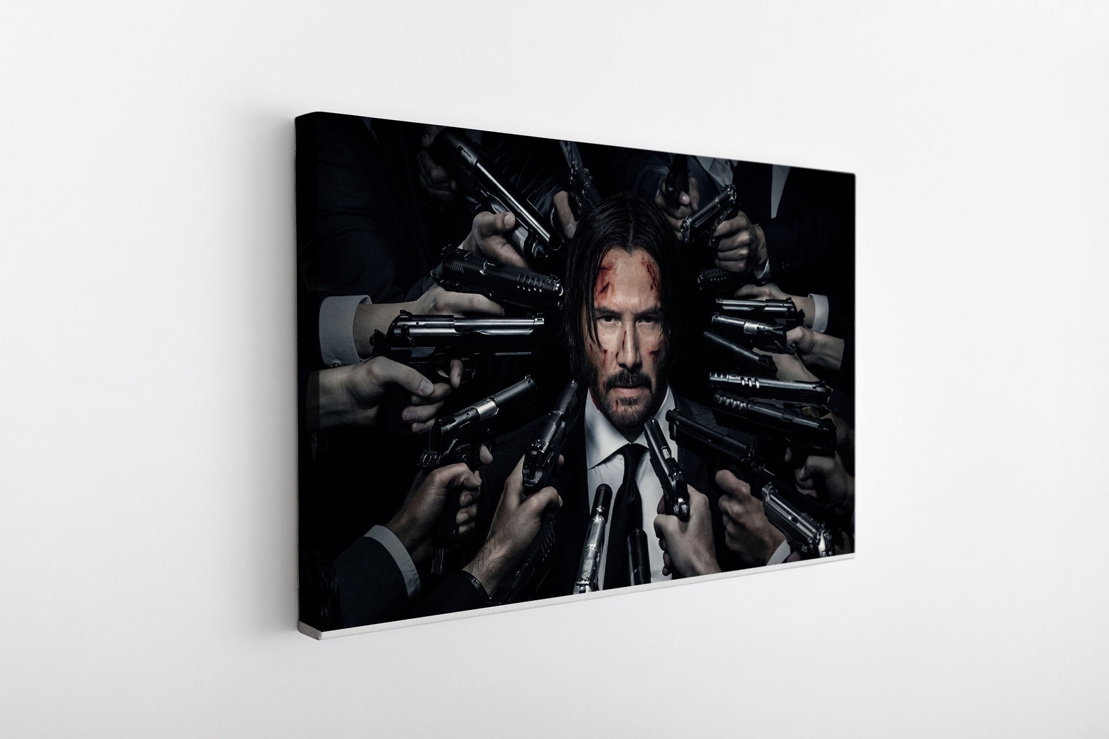 John Wick Wall Art , Tempered Glass Wall Art , Glass Printing Wall Art John Wick Wall Art , Tempered Glass Wall Art , Glass Printing Wall Art