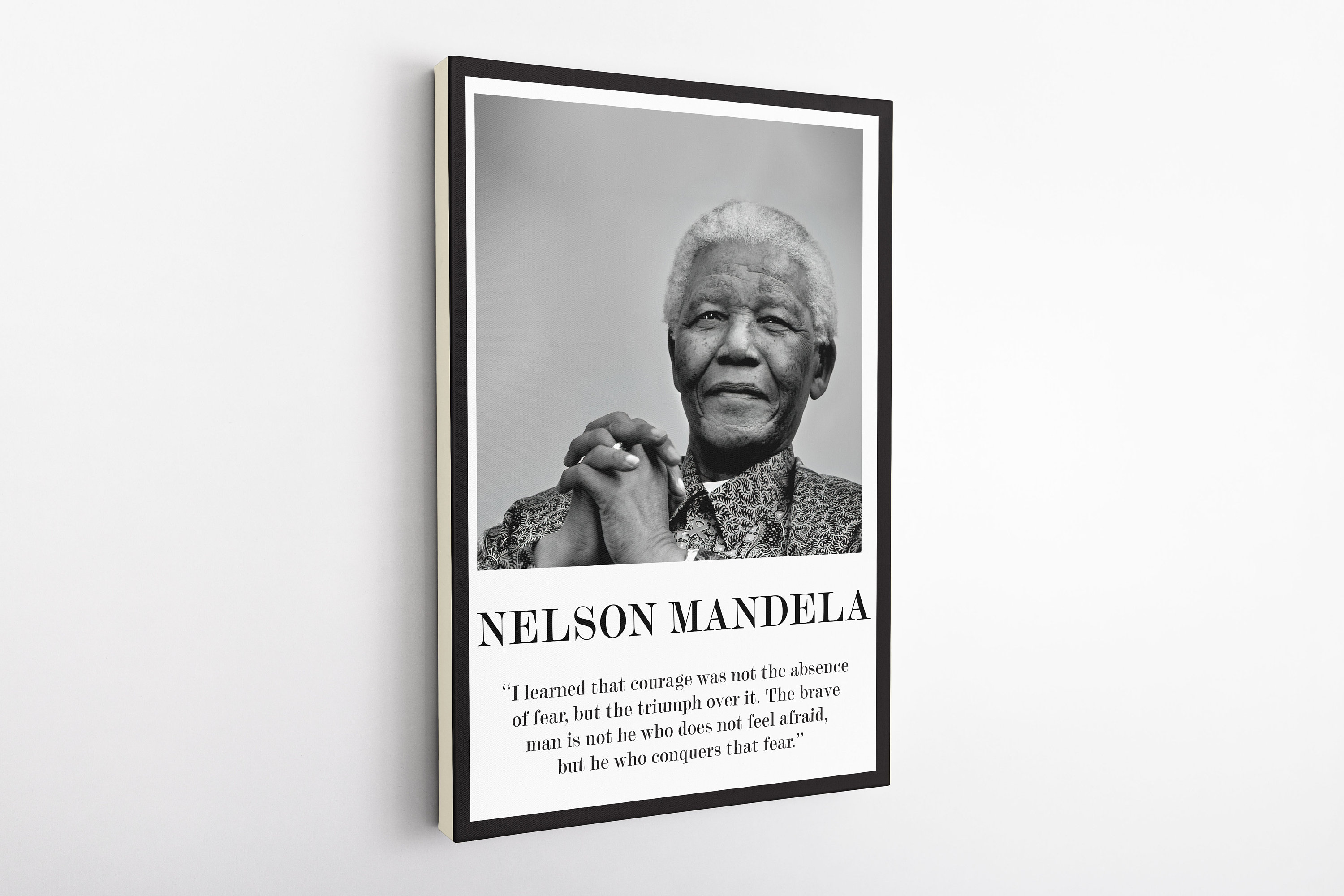 Nelson Mandela, Nelson Mandela Print, Mandela Quote, Mandela Poster, Office Wall Decor, South ...