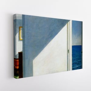 Edward Hopper, Zimmer am Meer, Leinwand, gerahmte Leinwand Wandkunst, Wand-Dekor, Galerie eingewickelt, Edward Hopper Wandkunst - Zimmer am Meer