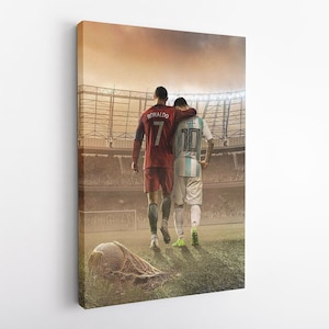 Fußballlegende Cristiano Ronaldo, Cristiano Ronaldo - Lionel messi - Cr7 Poster