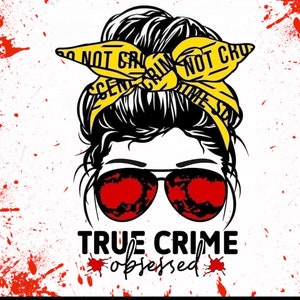 True Crime Skinny Tumbler Wrap (20oz)
