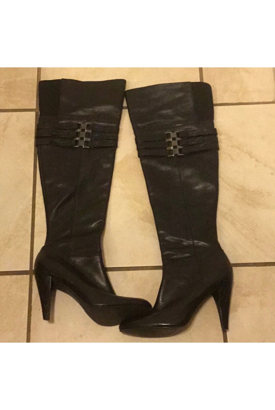 calvin klein tall boots
