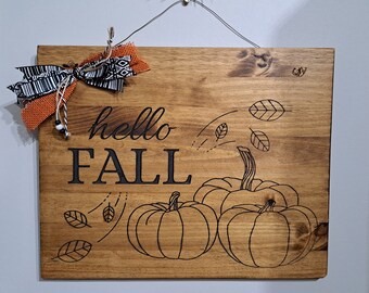 Hello Fall dörrhängare