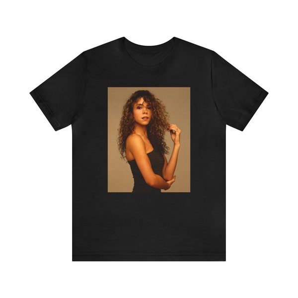 Camiseta de manga corta de jersey unisex de Mariah Carey