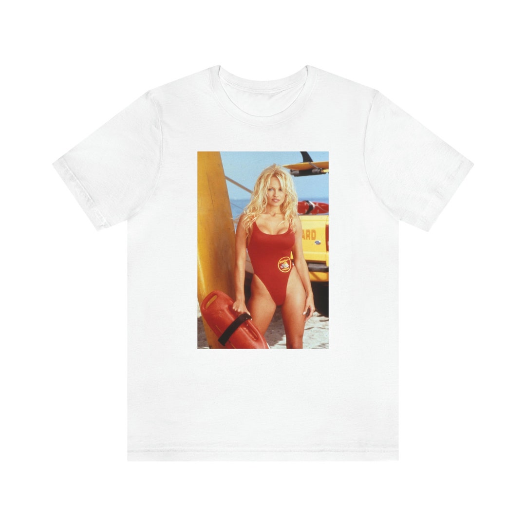 Pamela Anderson Baywatch Unisex Jersey Short Sleeve Tee Etsy