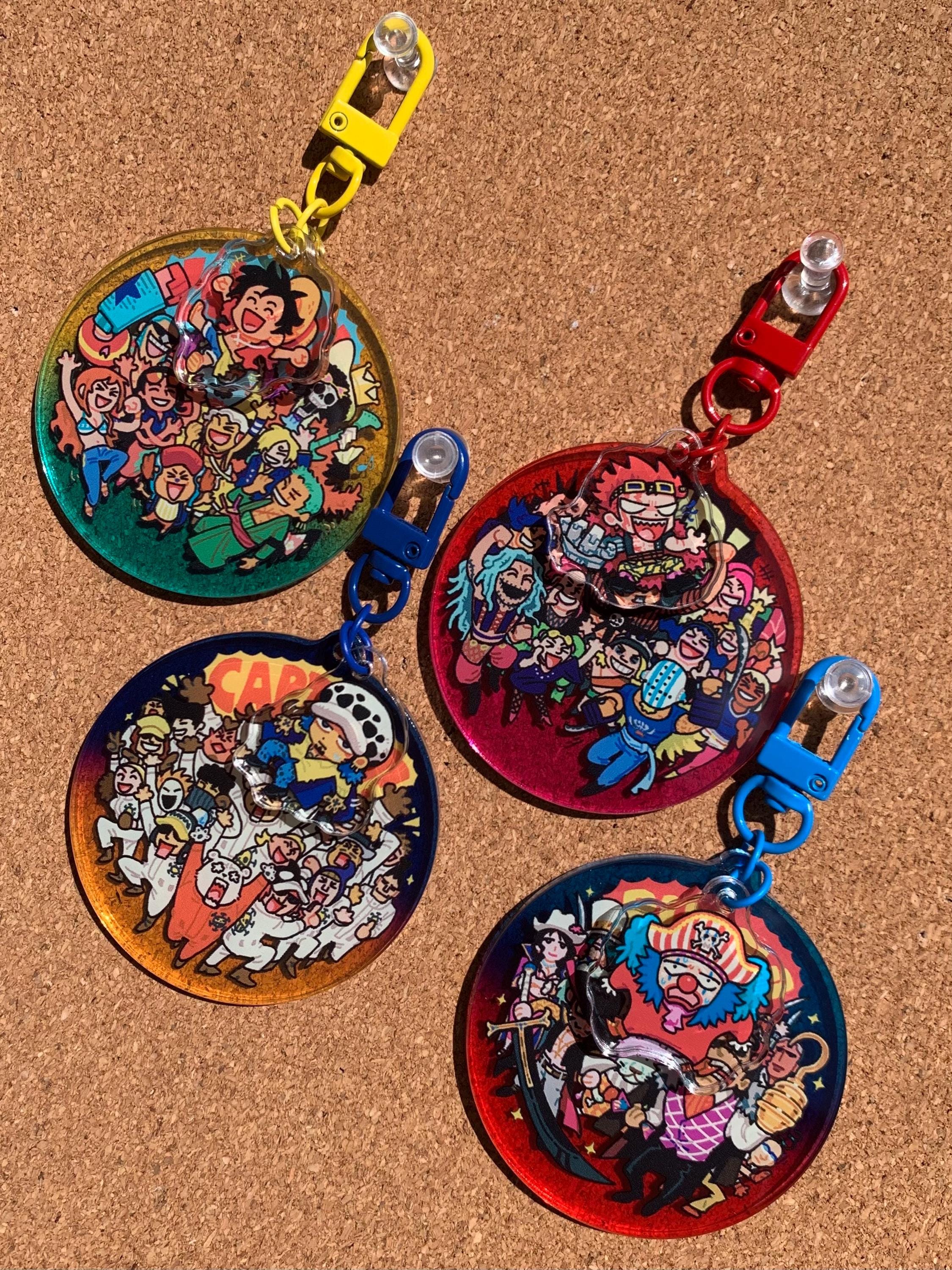 OP Pirate Crew Connected Acrylic Charms