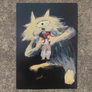 Jujutsu Kaisen Gege verschlingt seinen Sohn A5 Mini Print
