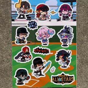 Honkai Star Rail Astral Express vs. Stellaron Hunters honkbalstickervel