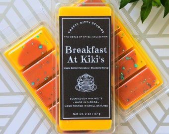Breakfast at Kiki’s | Warm Blueberry Pancakes + Buttery Maple Syrup | Natural Soy Wax Melt Snap Bar