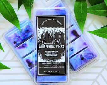 Beneath the Whispering Vines: Wisteria, Freesia, French Lilacs, Violets, Citrus & Ozone | Spring Soy Wax Melt
