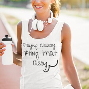 Women&#39;s Workout Tank, Exercise Tank, Workout Shirt,