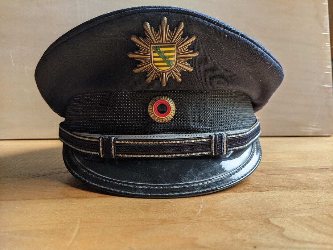 German Police Hat - Etsy UK