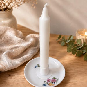 kerzen kik LED-Kerze Weihnachten, rot/weiß Blumenreich