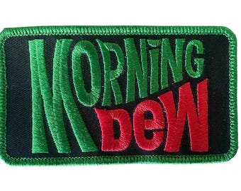 Grateful Dead Patch – Morning Dew Song Inspired Embroidered Iron-On / Sew-On Phan Patch – Deadhead Gift