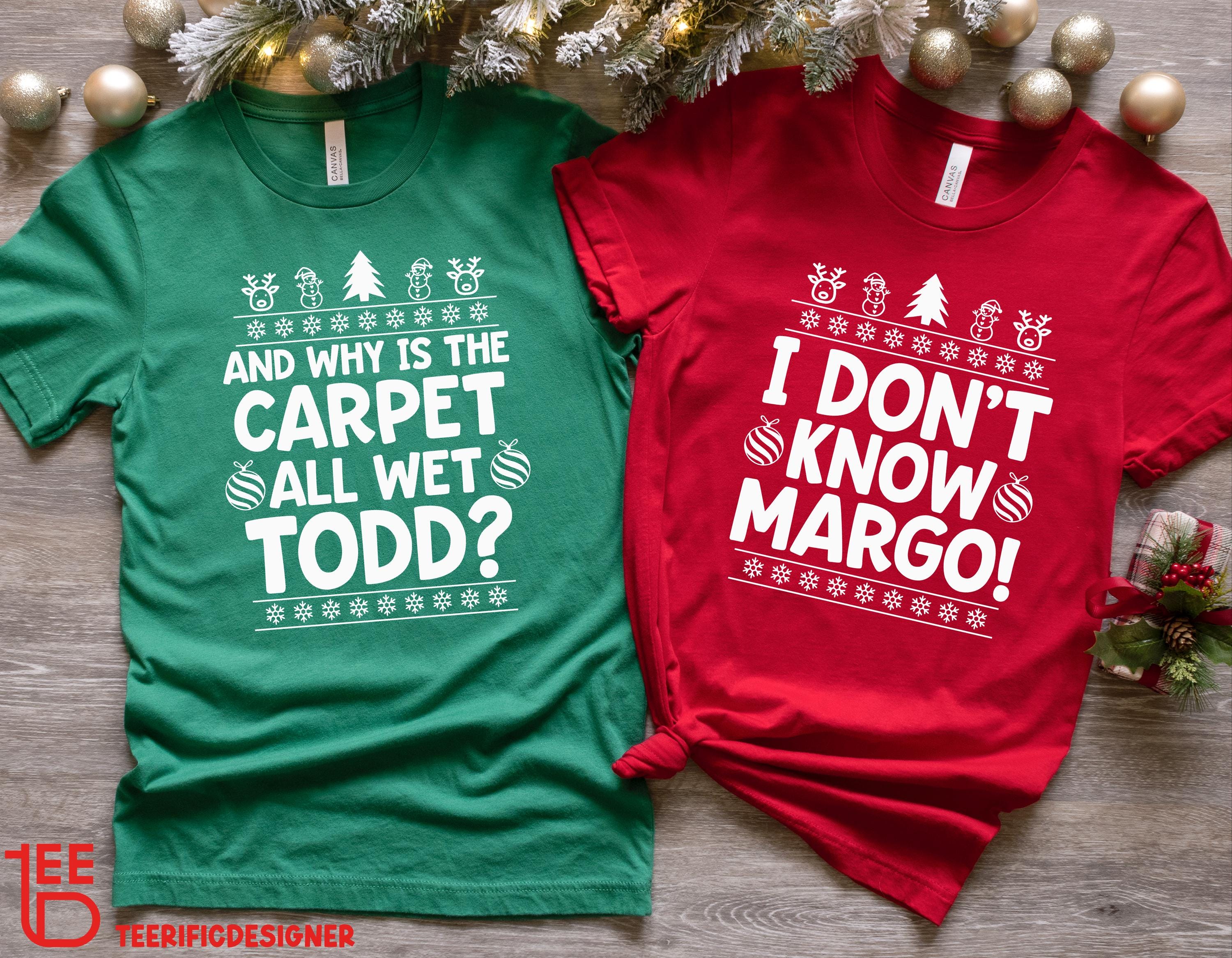 Christmas Vacation Pajamas Todd and Margo Etsy UK