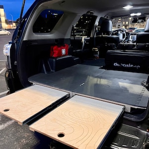 4Runner Sleeping Platform CNC Files - DXF & PDF Guide | Slide-Out Tables | Elevated 4Runner Camping | 2014-2023 5th Gen Compatible