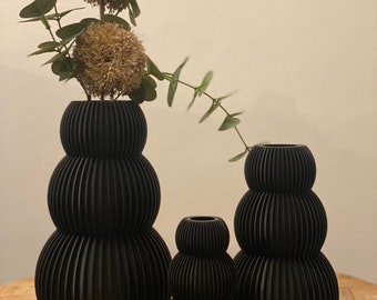 Vase Kugelform für Trockenblumen