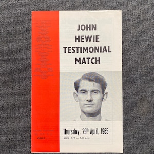 Programa de fútbol original 1965 Charlton Athletic vs Chelsea Football Gift para hombres programa vintage Recuerdos de fútbol