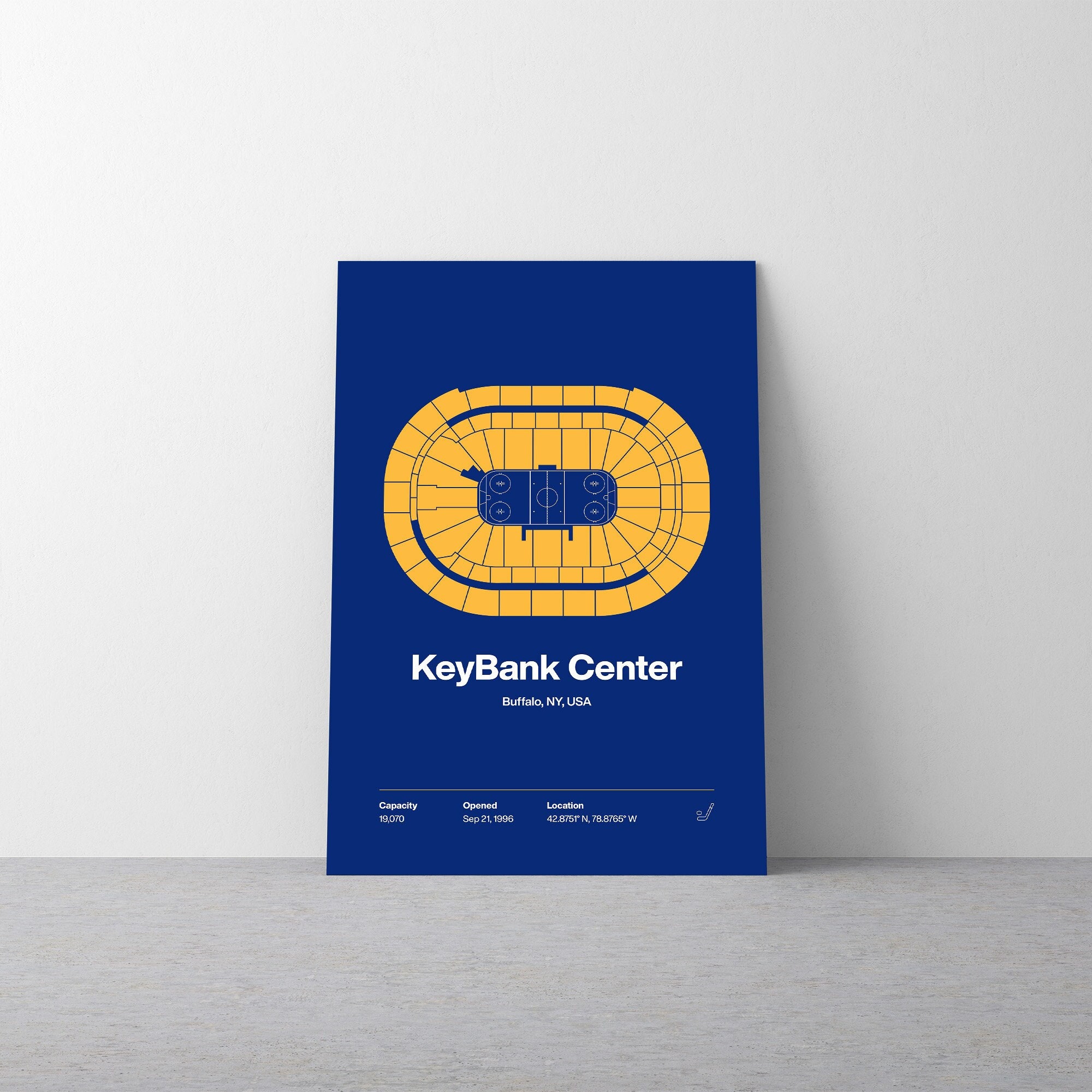 Buffalo Sabres KeyBank Center - 8x10 Color Photo
