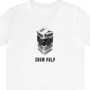 Shum Pulp | Some Pulp Tony Orange Juice Graphic T Shirt | Carmella Christopher Paulie Mafia Mobster Gangter New Jersey Gift Short Sleeve Tee