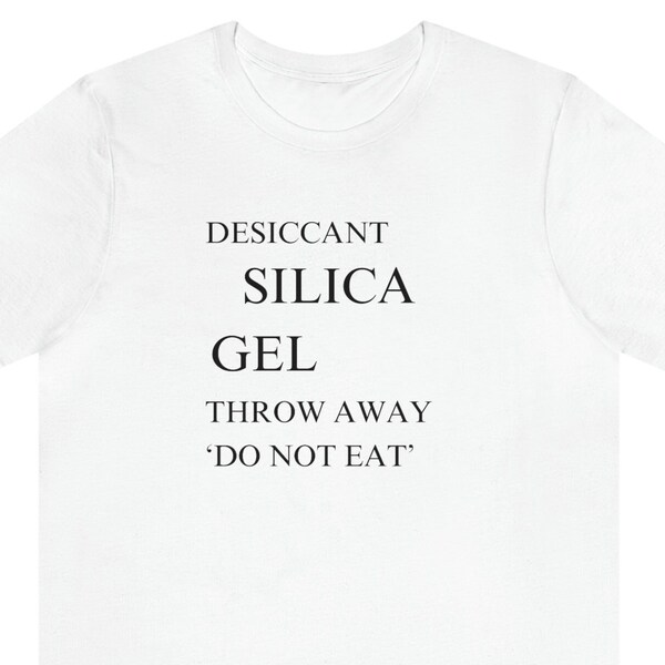 Gel Do Not Eat Shirt Etsy