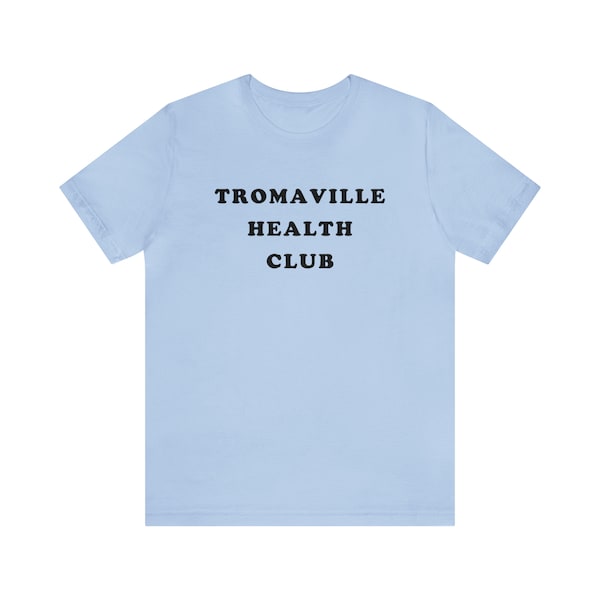 Tromaville Health Club | Giftmüll 80er Jahre B Movie Horror Grafik T Shirt | Avenger Mutant Nuklear Geschenk Kurzarm T-Shirt