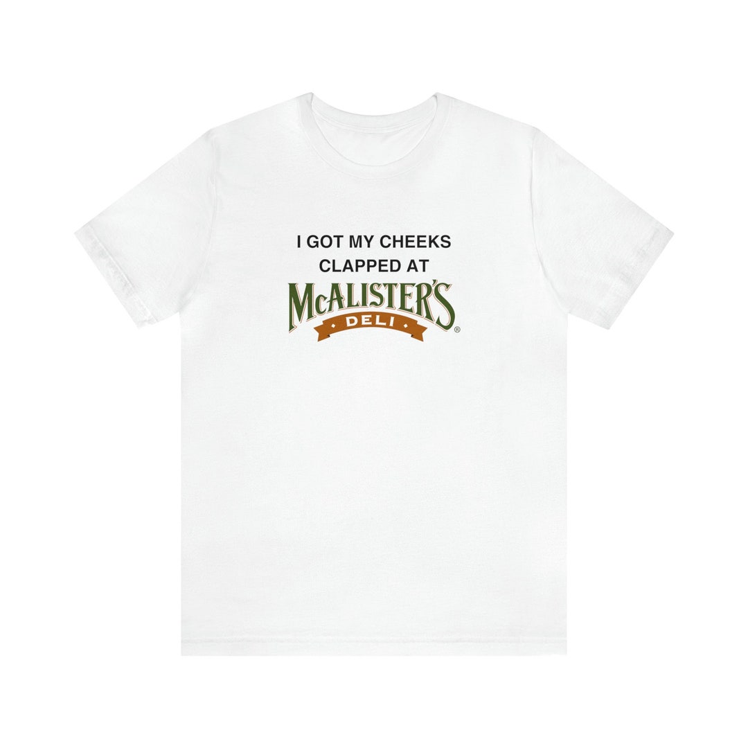 Deli Cheeks | Booty Clapped Cute Graphic T Shirt | Butt Clap Funny Meme ...