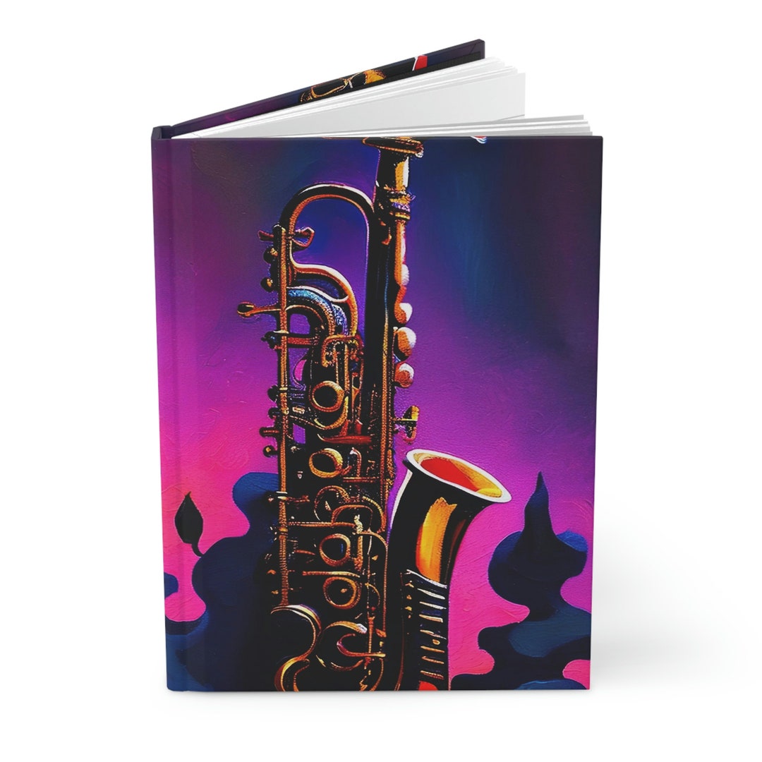 Saxophone Journal Music Journal Lyric Book Songwriting Journal Etsy