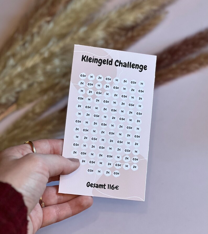 Small Change Challenge, Savings Challenge, Envelope Method, Budgeting