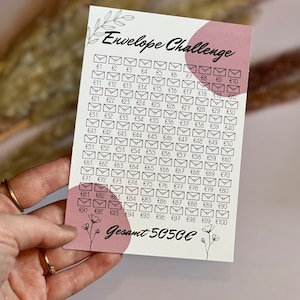 Envelope Challenge, Sparchallenge, Budgeting, Umschlagmethode