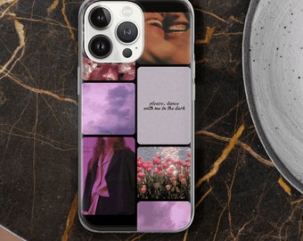 Love Collage Phone Case Romantic Aesthetic Cute Pictures Art Cover for iPhone Samsung Pixel Valentine Gift