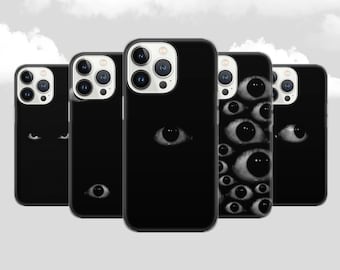 Augapfel-Handyhülle Auge gruselige Horror ästhetische Abdeckung für iPhone Samsung Pixel Einzigartiges gruseliges Geschenk
