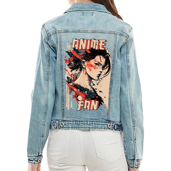 Clo Clu Sleeveless Graphic Print Women Denim Jacket - Price History