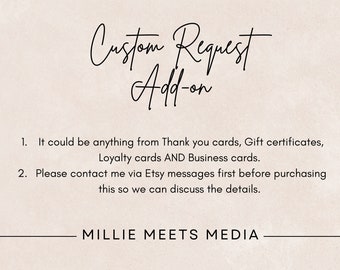 Custom Request Add-on