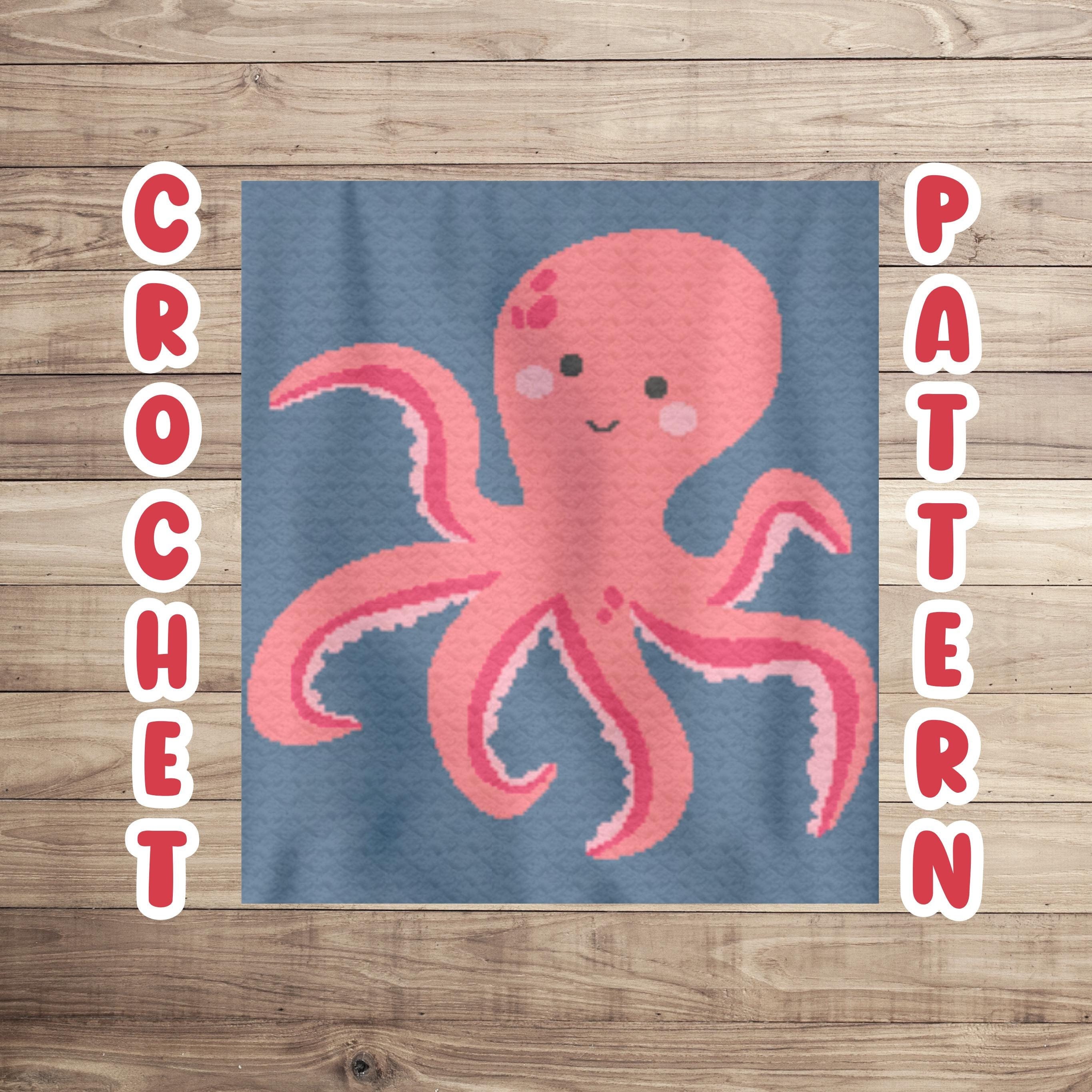 31 Squid Crochet Patterns for Ocean-Loving Crafters 15 Crochet Squid Graphgan