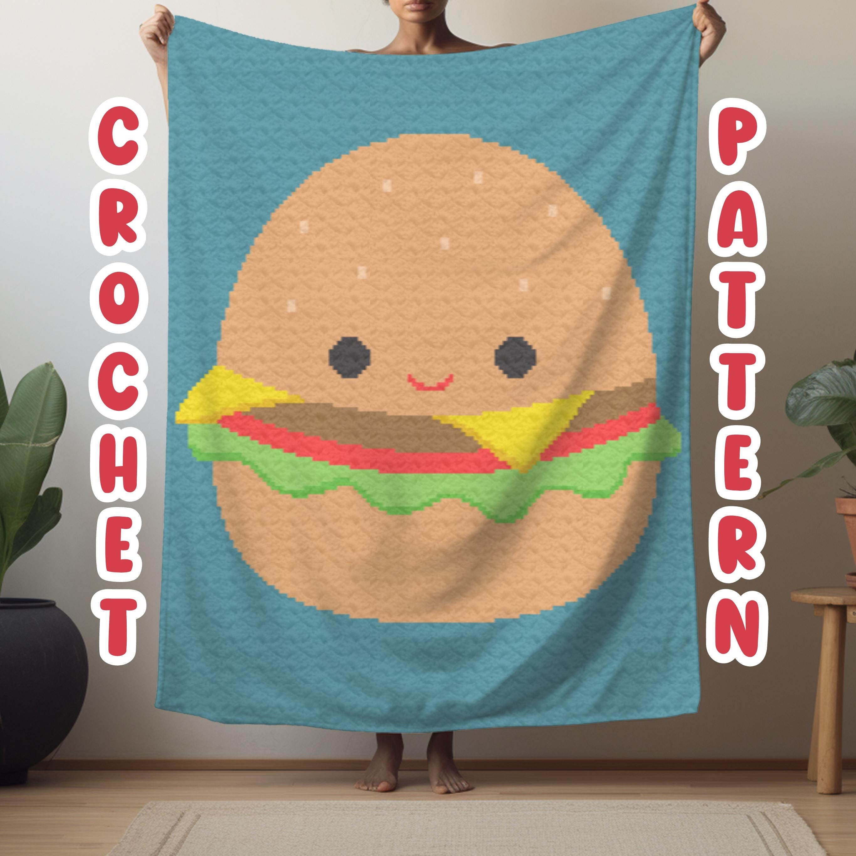 Cheeseburger blanket new arrivals