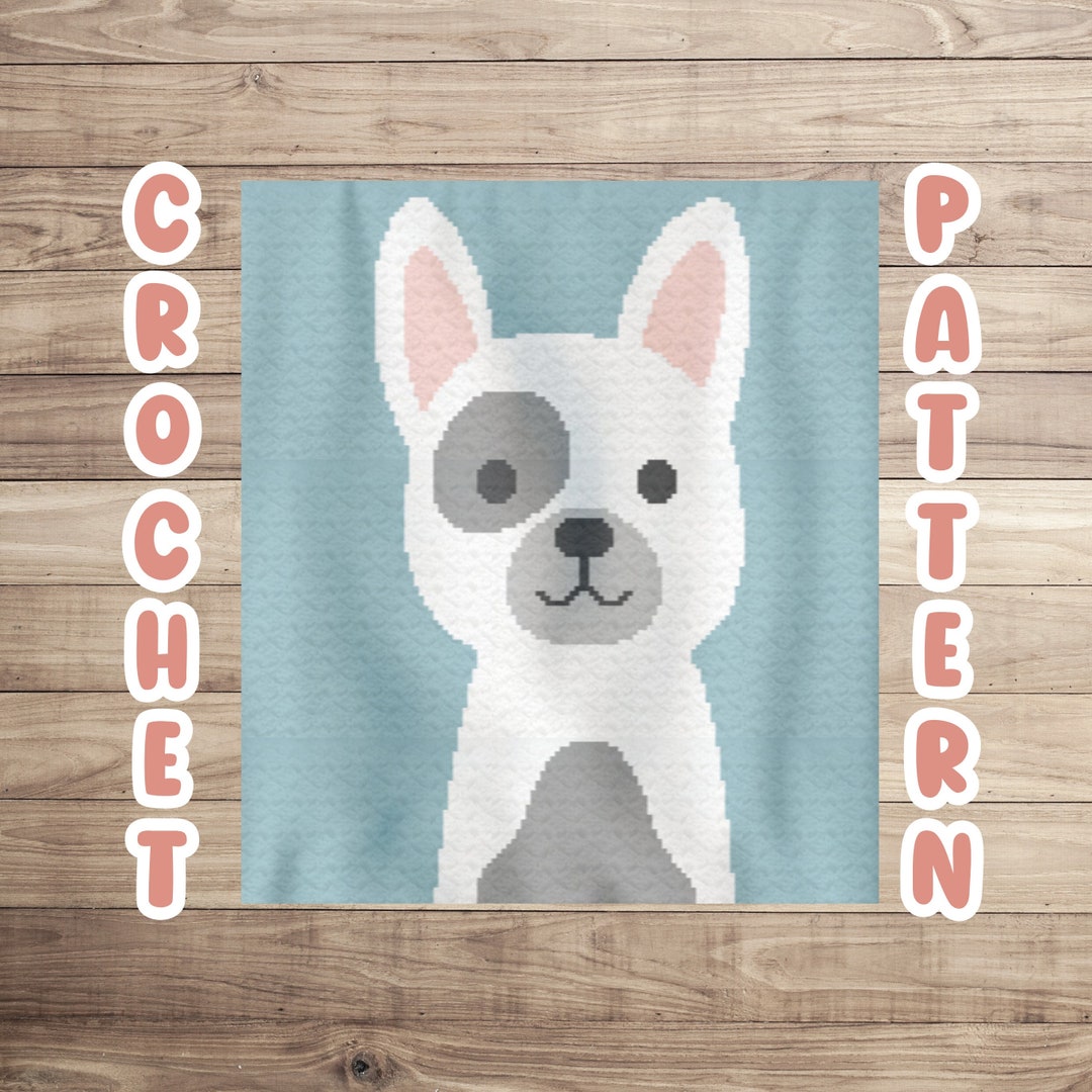 Dog Graphgan Patterns Crochet Puppy Graphgan Pattern, Dog Corner to Corner Blanket Pattern ...
