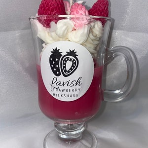 Candle-Strawberry Milkshakw