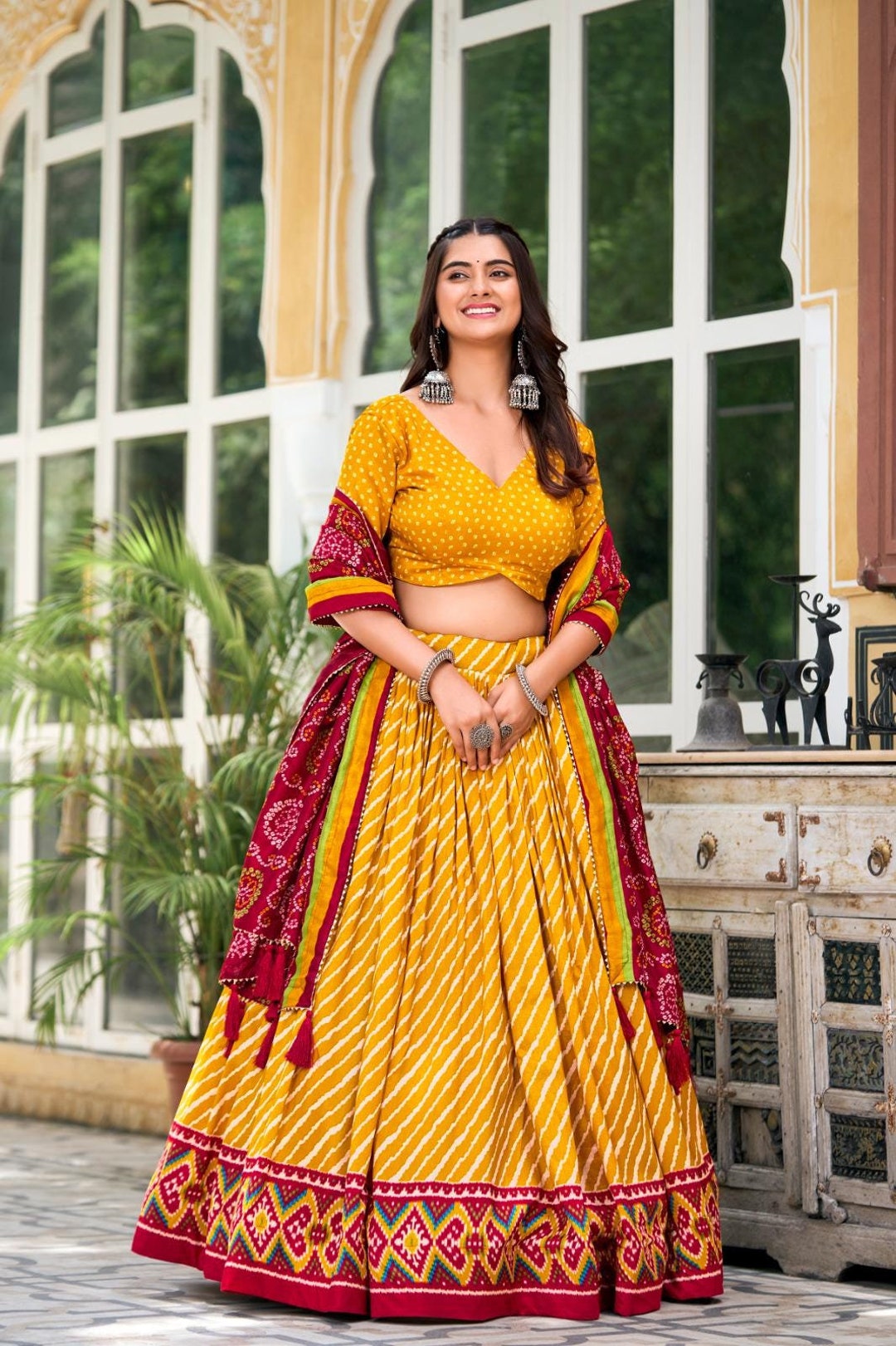 leheriya dress design Waves of Desert: A Vibrant Rajasthani Story of Leheriya