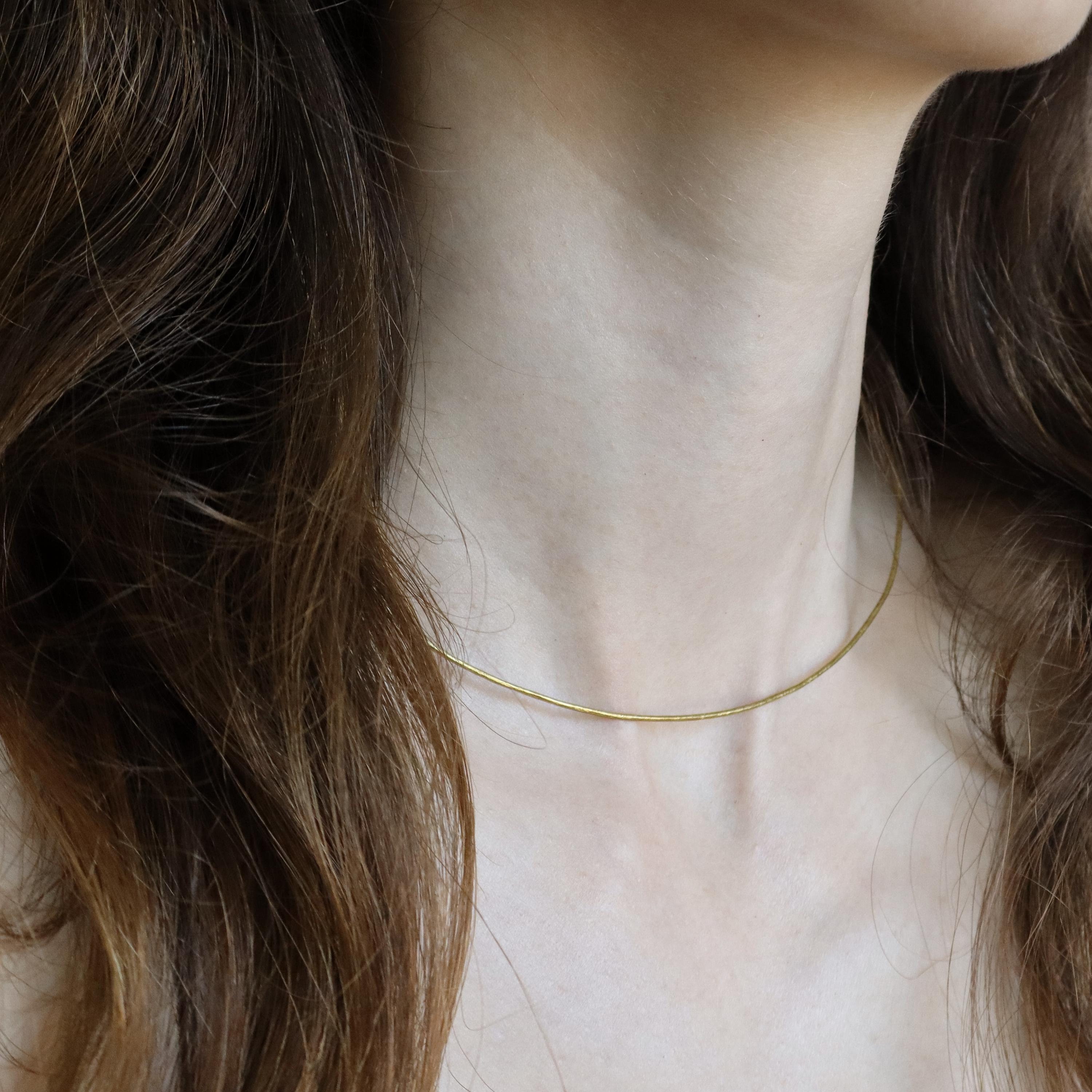 Collana Choker Con Serpente Vipera In Ottone, Per Donna, Gotica E Rettile, Disponibile Oro E Argento, Lunghezza Regolabile