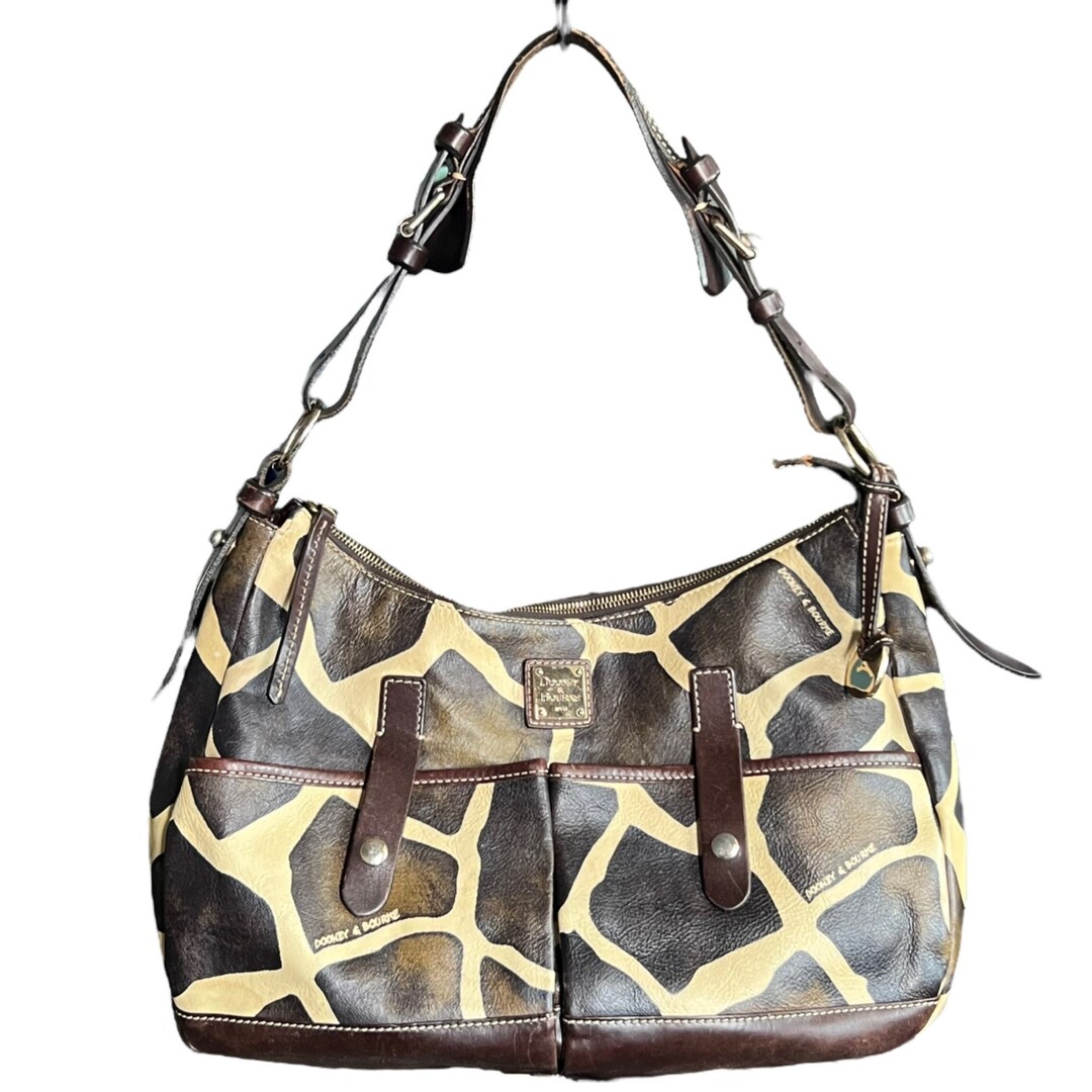 Dooney & Bourke Safari Giraffe Shoulder Bag Purse Etsy
