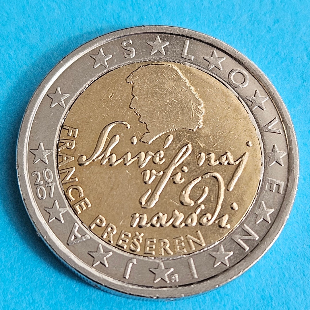 Seltene Wertvolle 2 Euro Münzen Fehlprägung Selten 2 Euro Münze Slowenien (Slovenija ) 2007 - Etsy.de