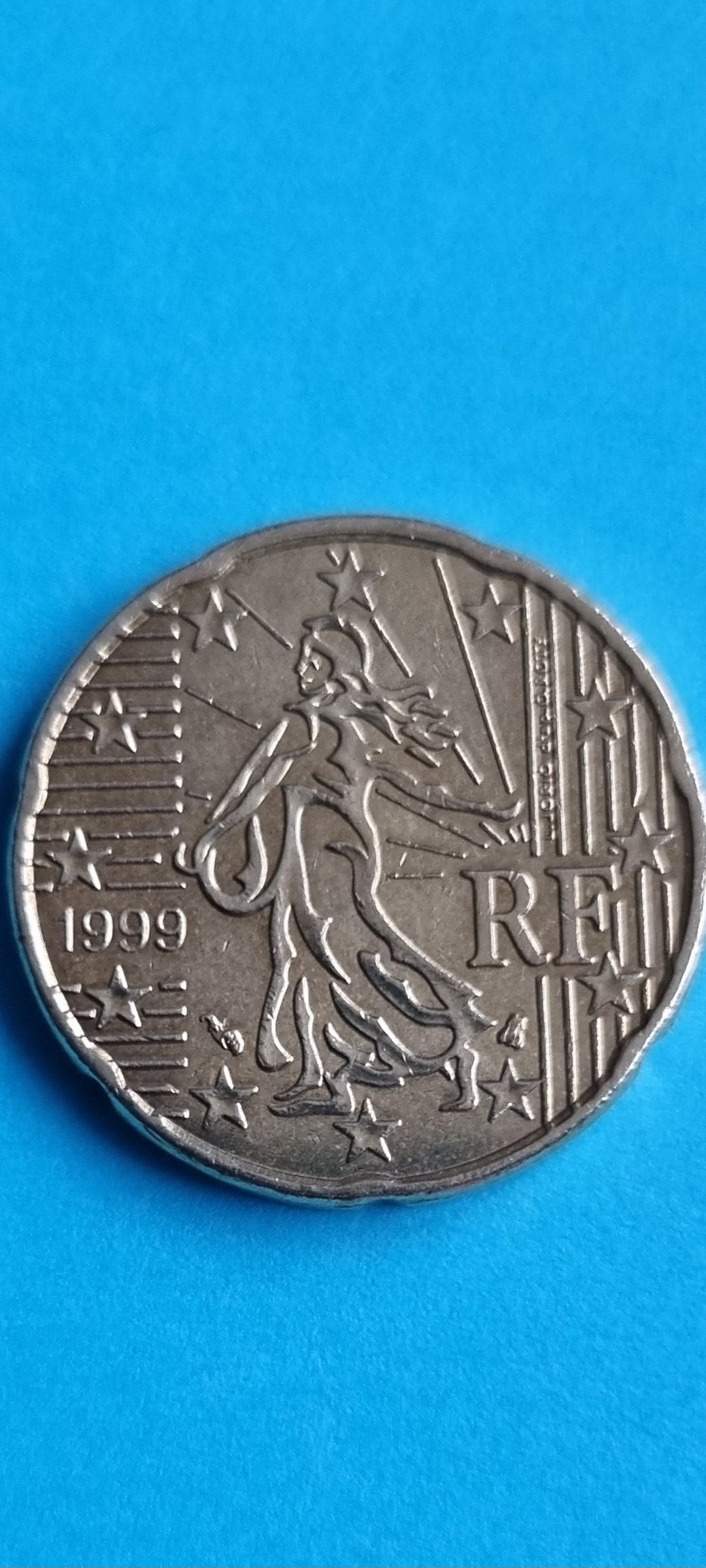 20 Euro Cent France 1999 Rare Etsy 20-euro-cent-france-1999-rare-etsy